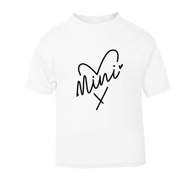 Mini White Infant T-Shirt