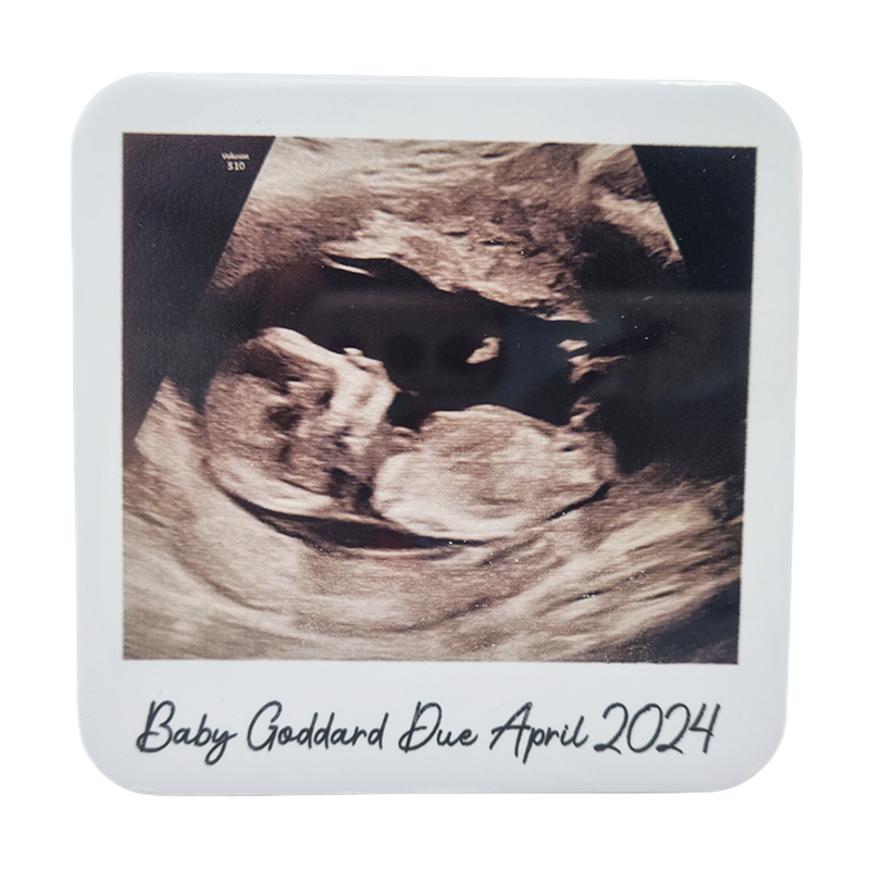 Polaroid Style Photo Magnet