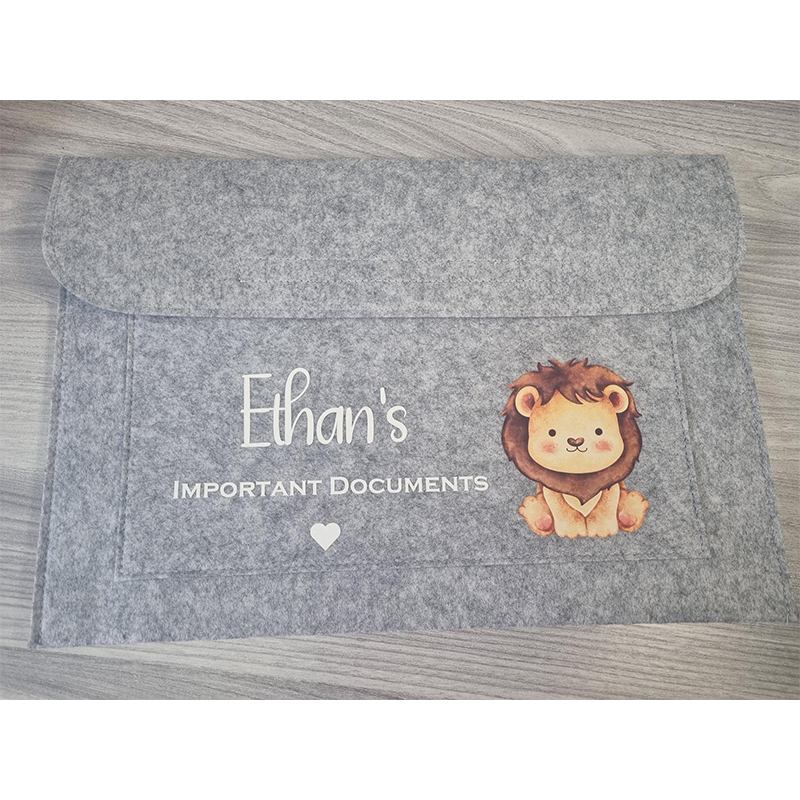 Personalised Important Documents Folder