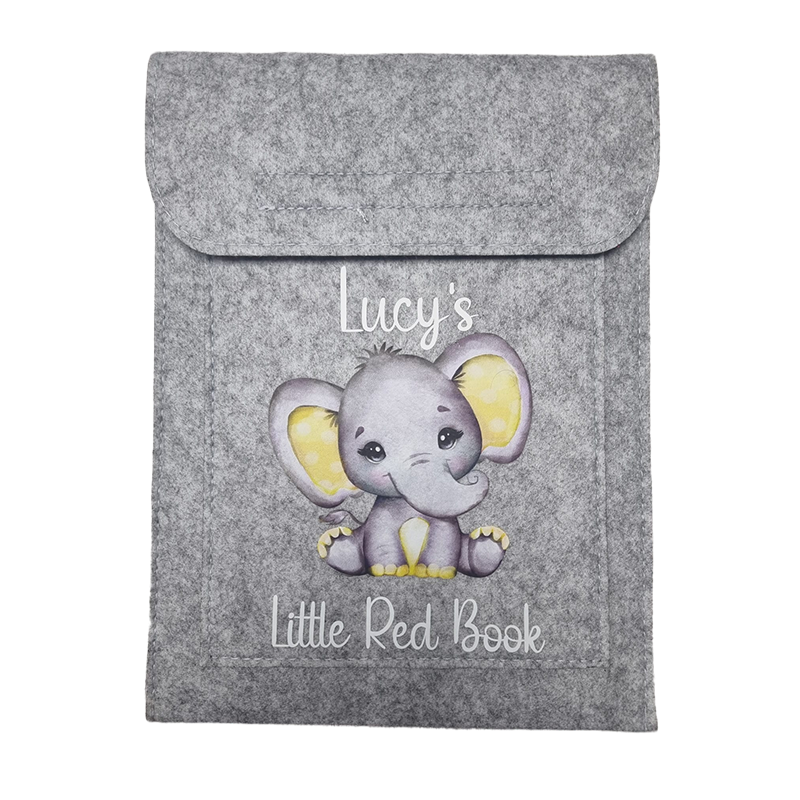 Little Red Book Example with Yellow Elephant