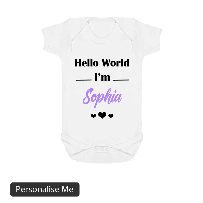 Hello World I'm (insert name) Vest