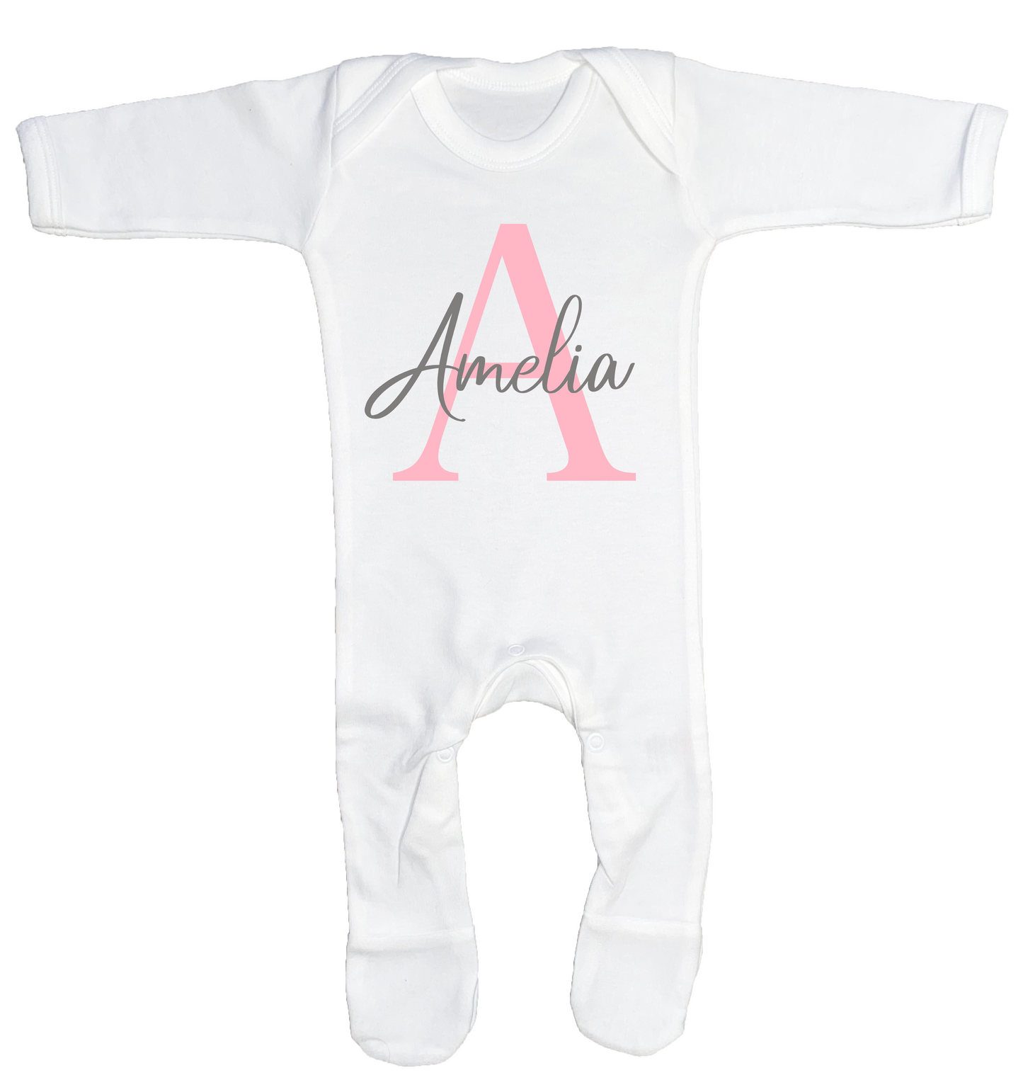 Initial and Name Sleepsuit