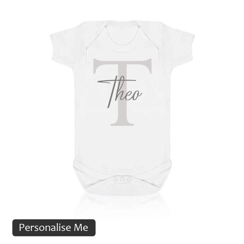 Initial and Name Vest