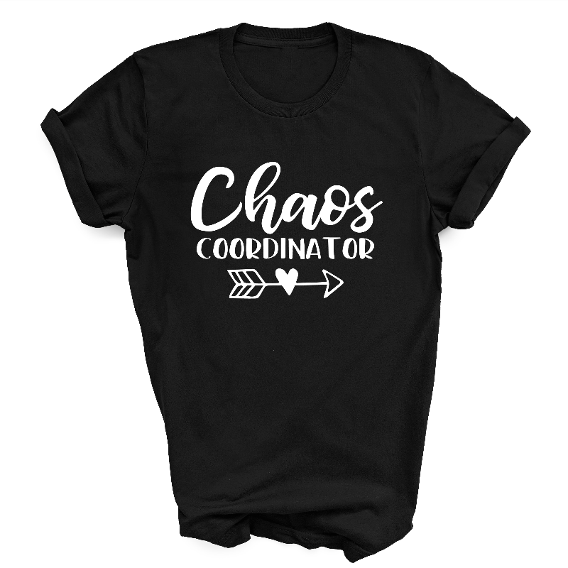 Chaos Coordinator Adult Black T-Shirt