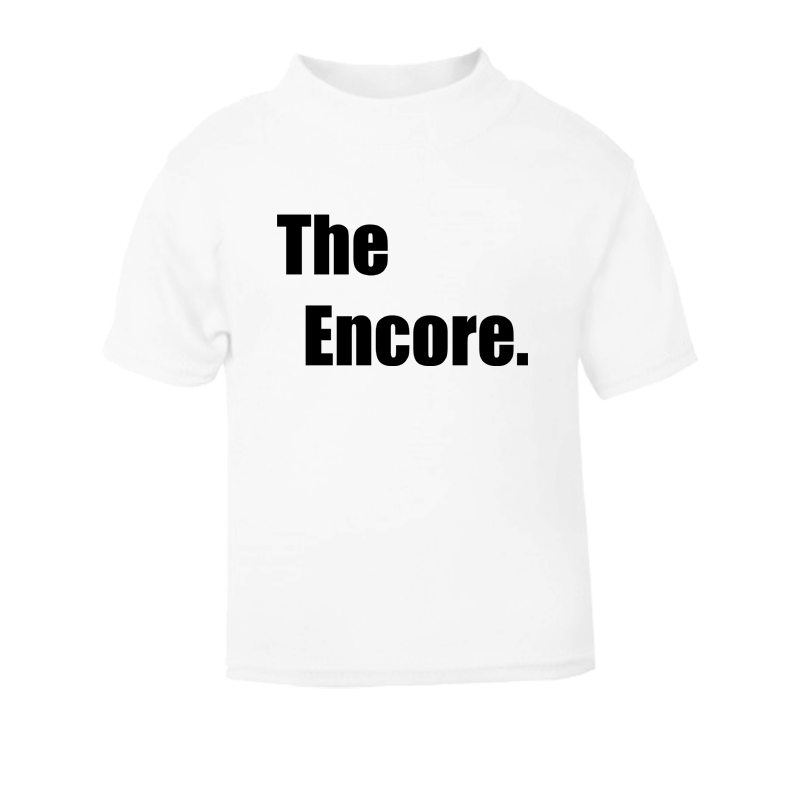 The Encore Infant White T-Shirt