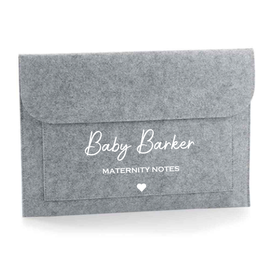 Personalised Maternity Notes Folder