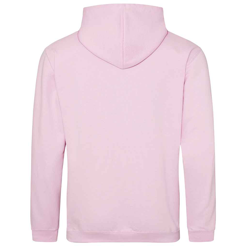 Customisable Adult Baby Pink Hoodie Back