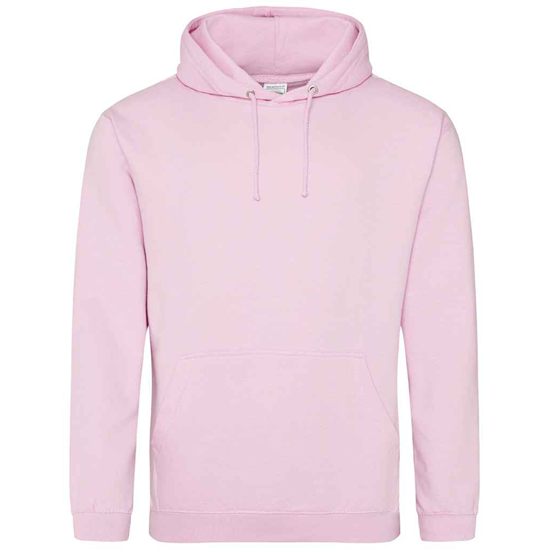 Customisable Adult Baby Pink Hoodie Front