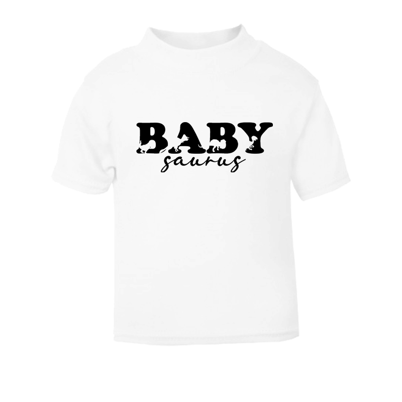 Baby Saurus White Infant T-Shirt