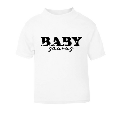 Baby Saurus White Infant T-Shirt