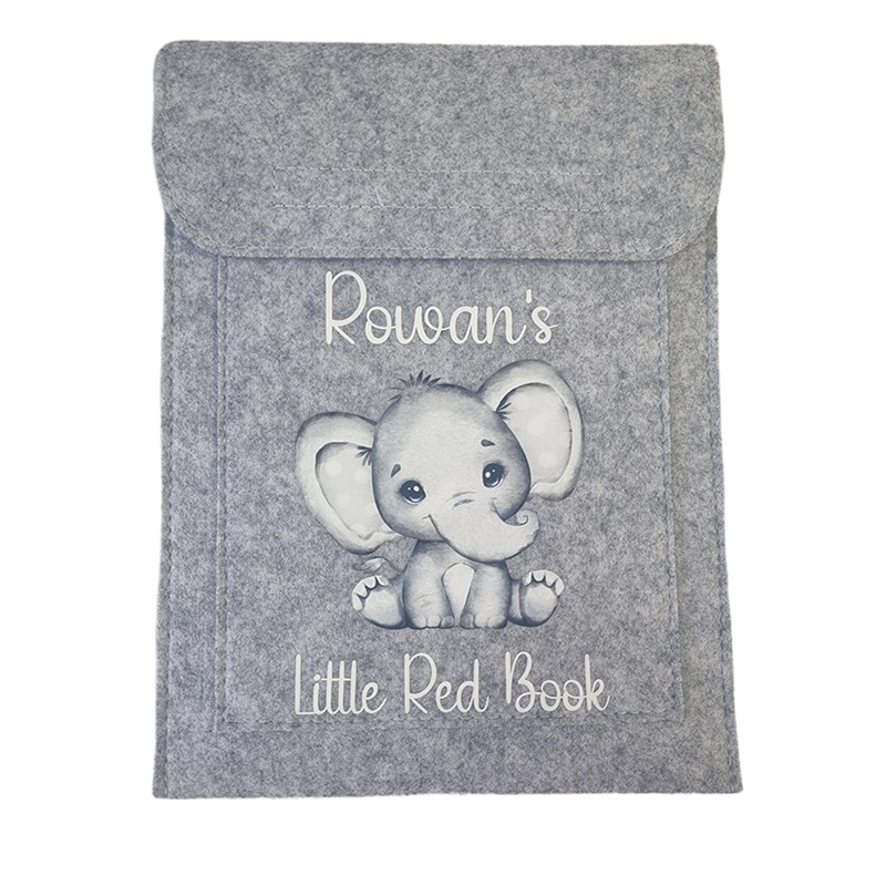 Little Red Book Example with Grey Elephant