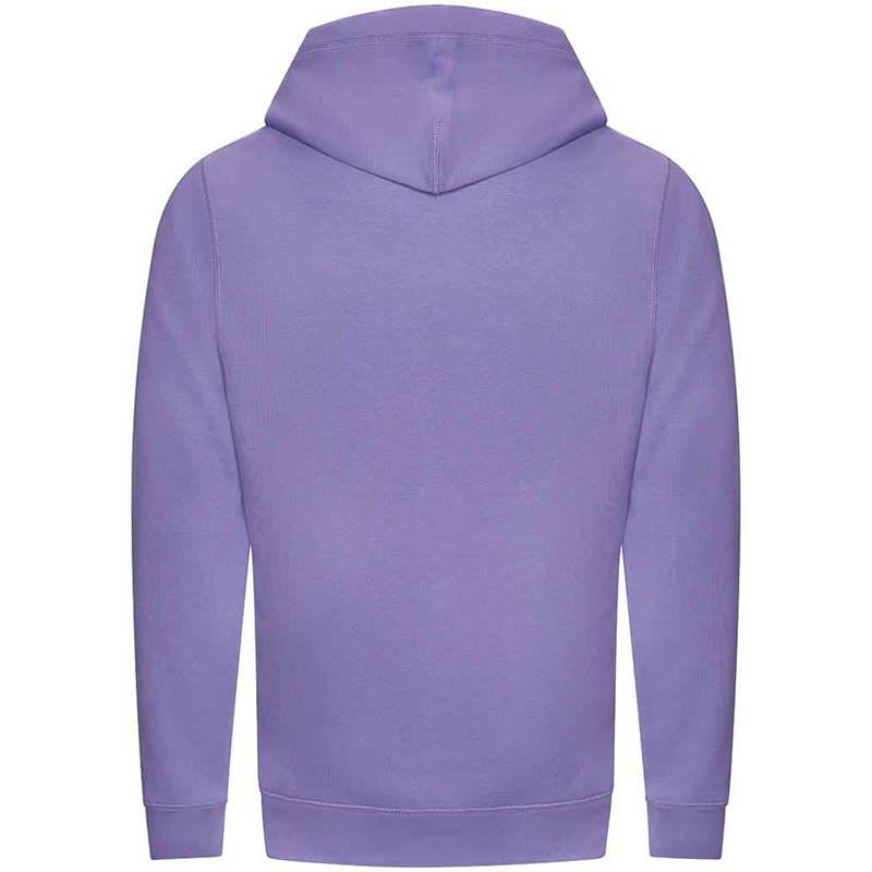 Customisable Cross Neck Lavender Hoodie Back