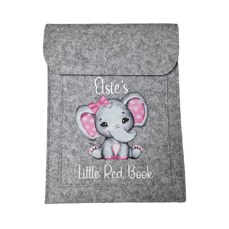 Little Red Book Example with Pink Elephant