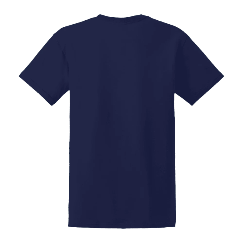 Customisable Adult Navy T-Shirt Back