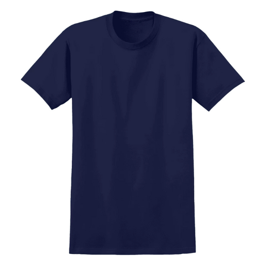 Customisable Adult Navy T-Shirt Front