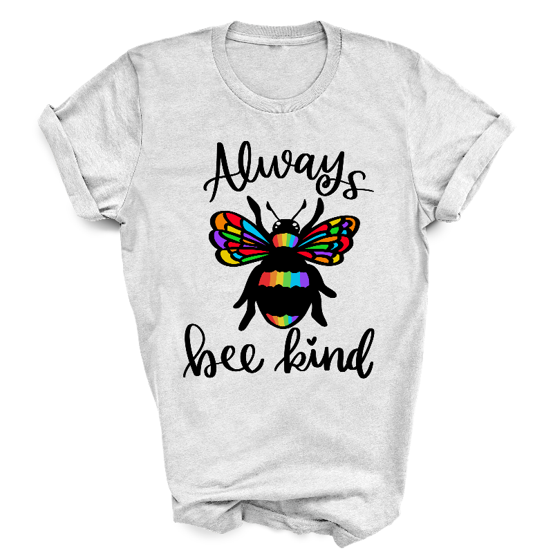 Always Bee Kind Ash Grey T-Shirt