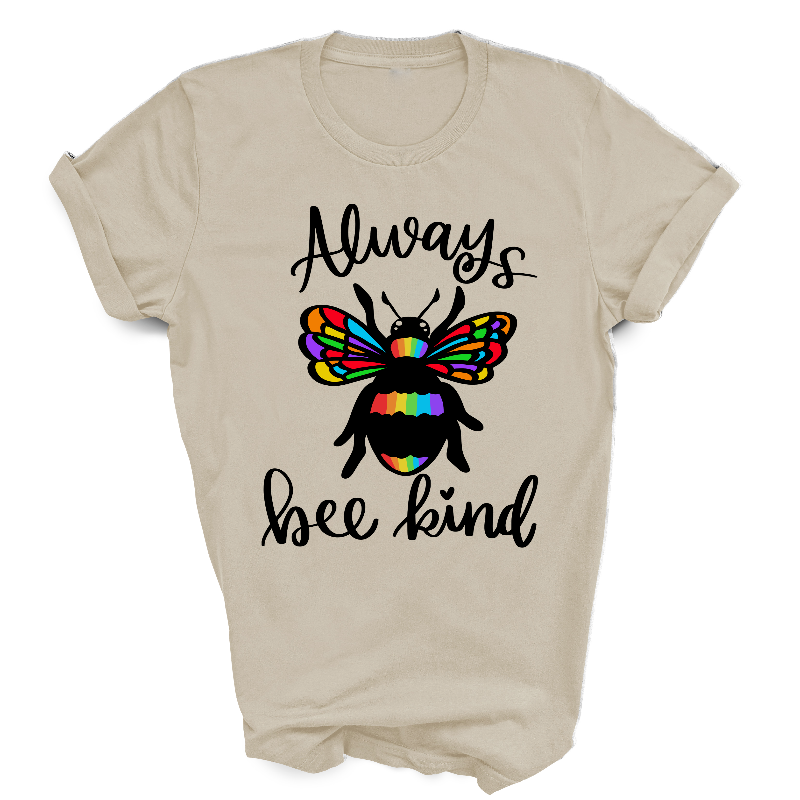 Always Bee Kind Sand T-Shirt