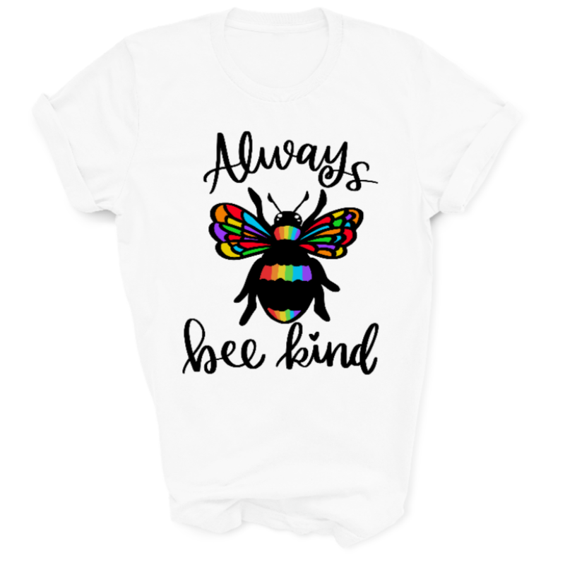 Always Bee Kind White T-Shirt