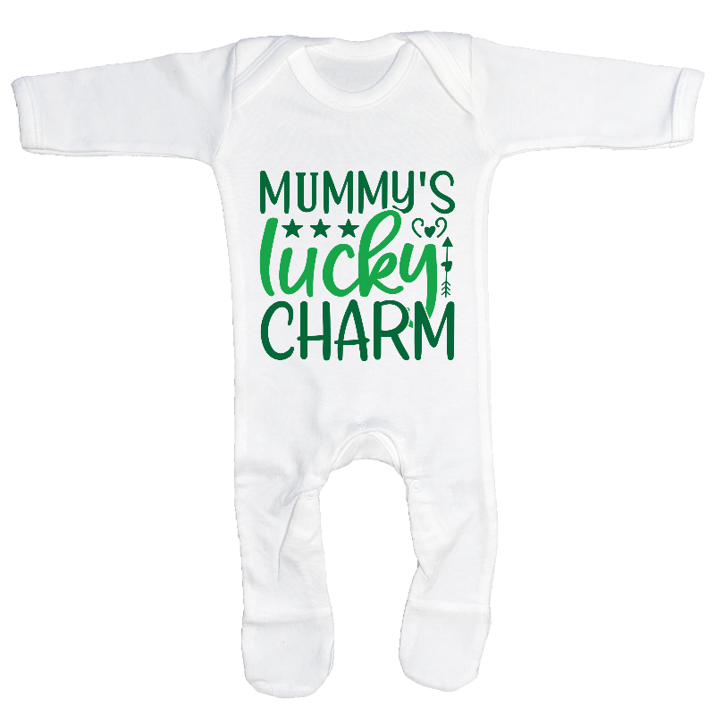 Mummy's Lucky Charm Sleepsuit