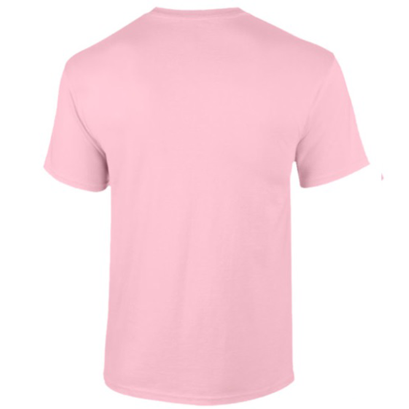 Customisable Adult Light Pink T-Shirt Back